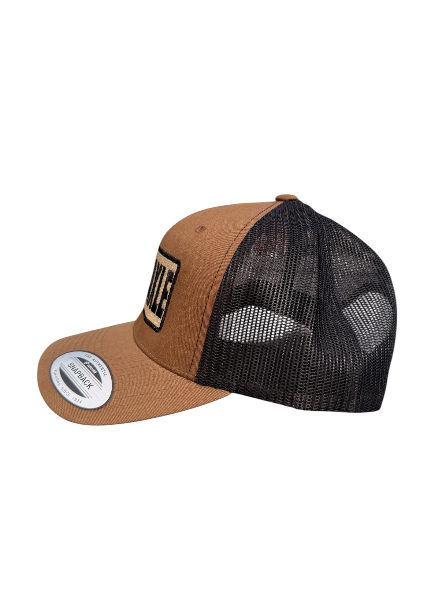 Yupoong Solid Axle Snapback Trucker Hat | Battle Born Clothing - Shop Battle Born Clothing