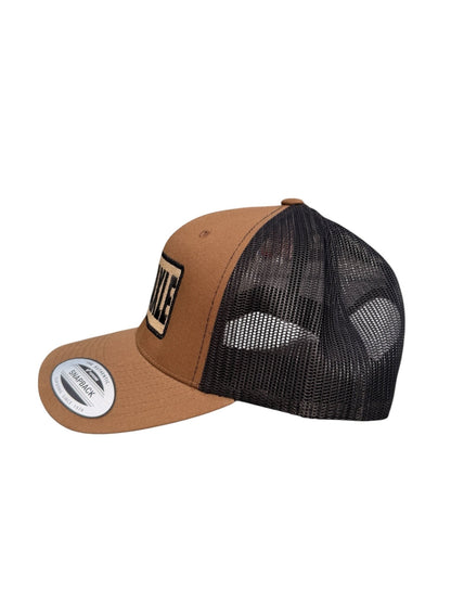 Yupoong Solid Axle Snapback Trucker Hat | Battle Born Clothing - Shop Battle Born Clothing