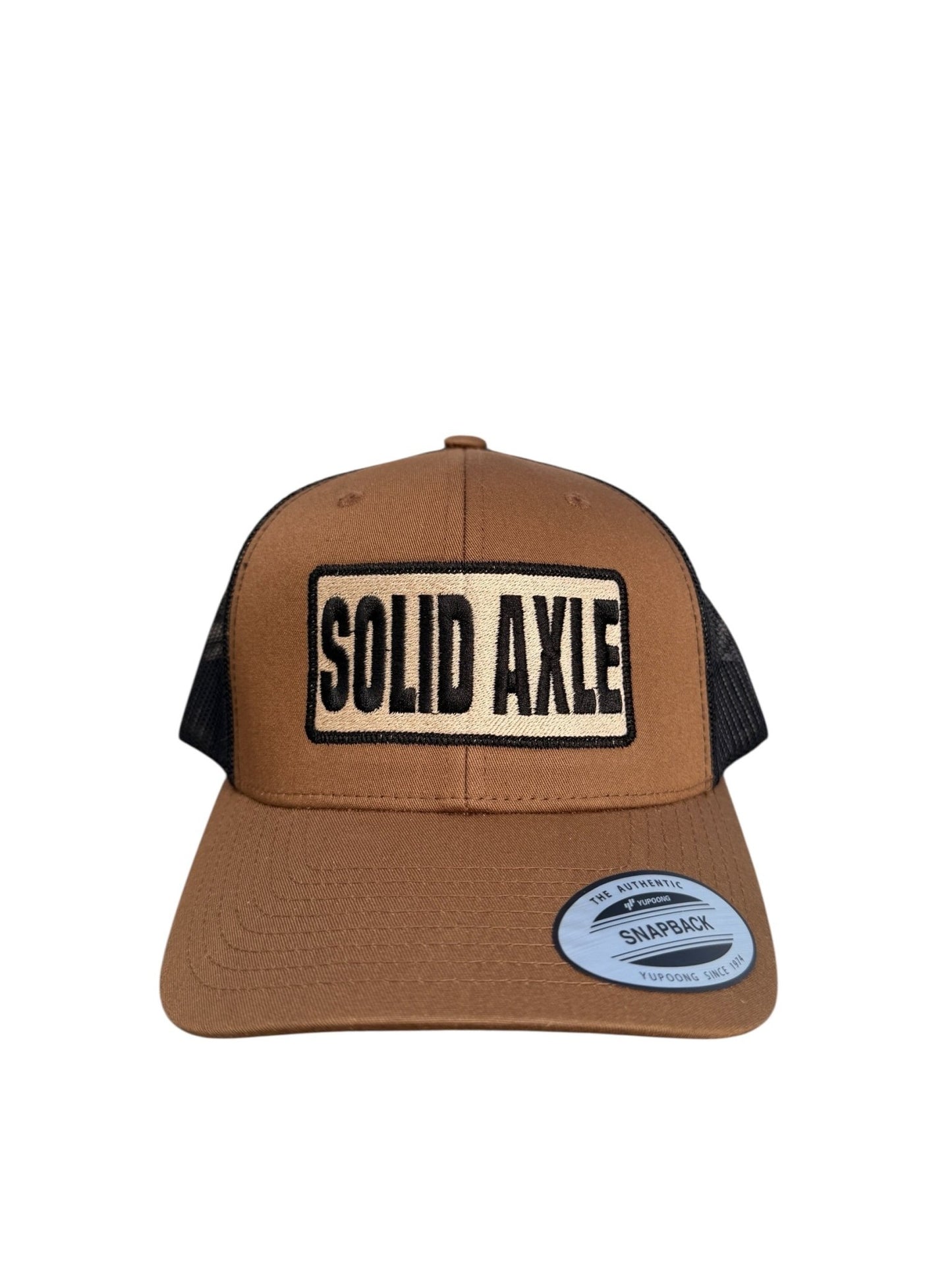 Yupoong Solid Axle Snapback Trucker Hat | Battle Born Clothing - Shop Battle Born Clothing