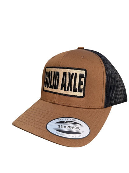 Yupoong Solid Axle Snapback Trucker Hat | Battle Born Clothing - Shop Battle Born Clothing