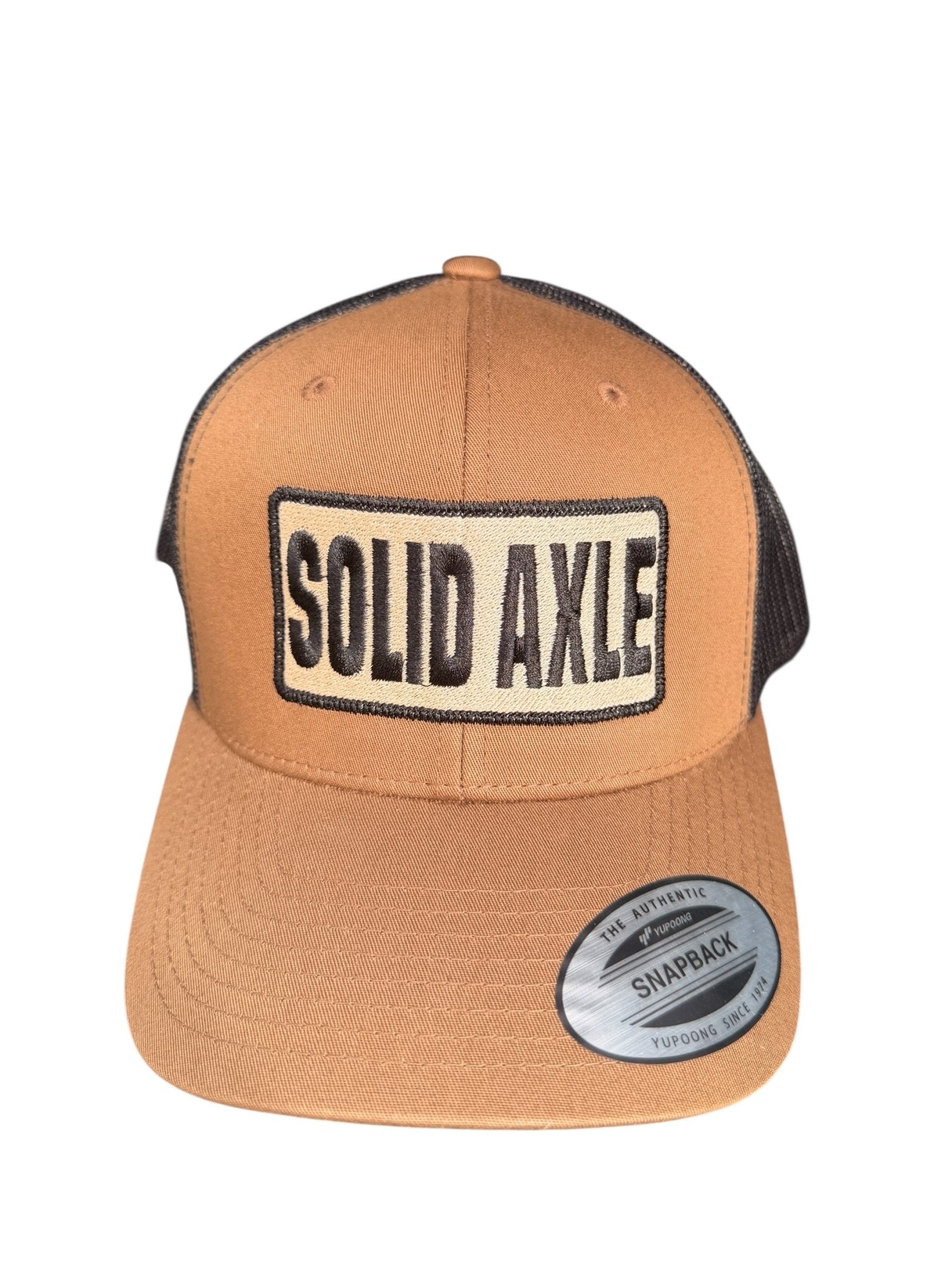 Yupoong Solid Axle Snapback Trucker Hat | Battle Born Clothing - Shop Battle Born Clothing