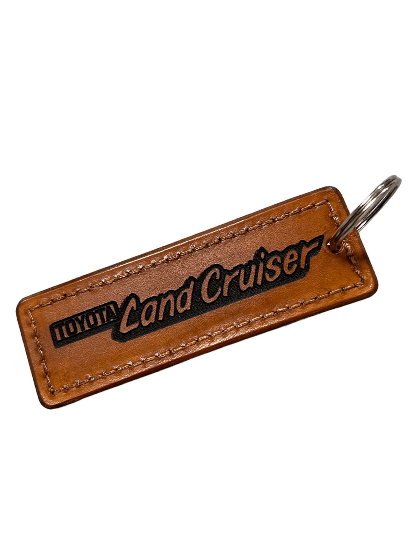 Classic Land Cruiser leather Keychain - Shop Battle Born Clothing
