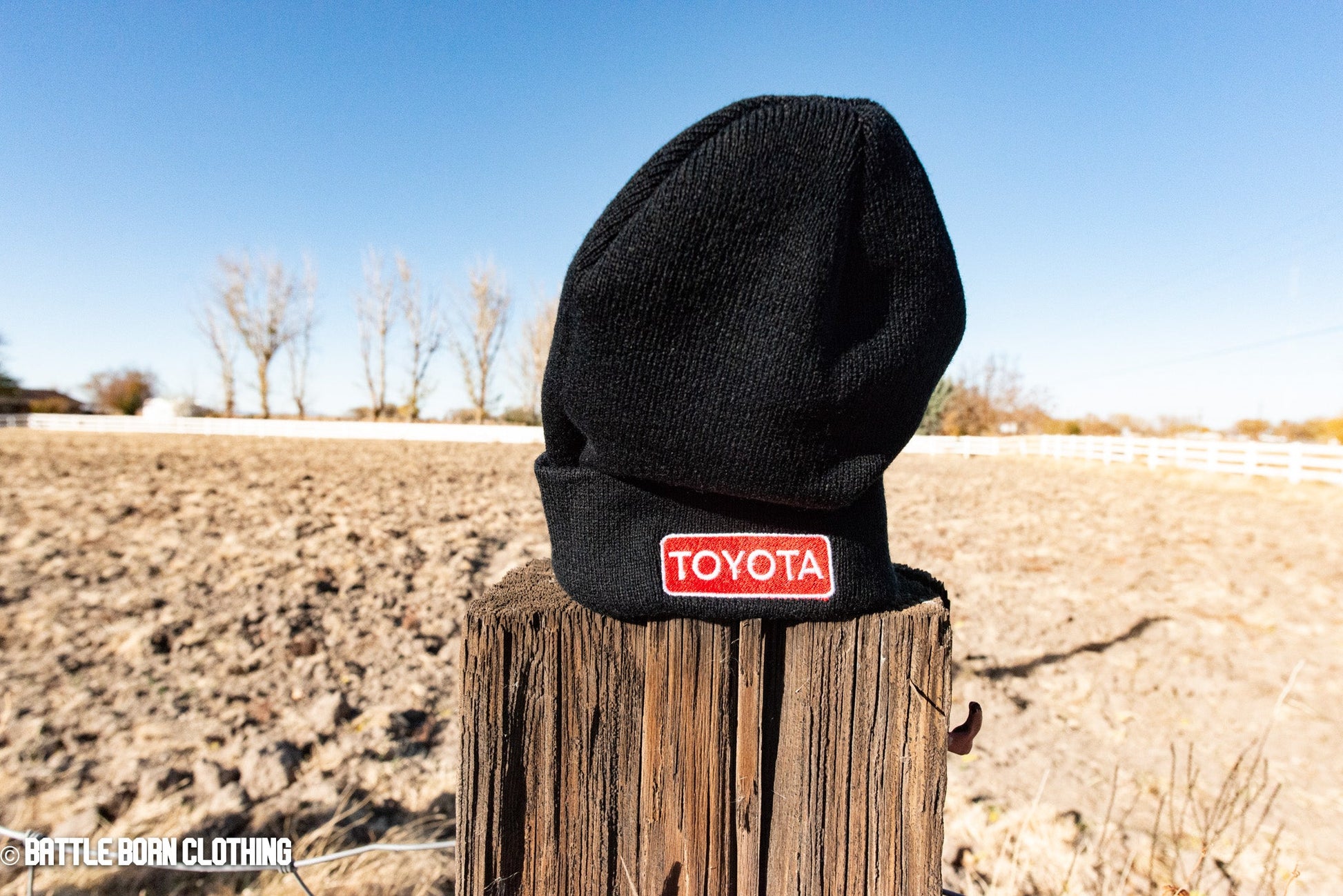 Shop Series Toyota Beanie - Shop Battle Born Clothing