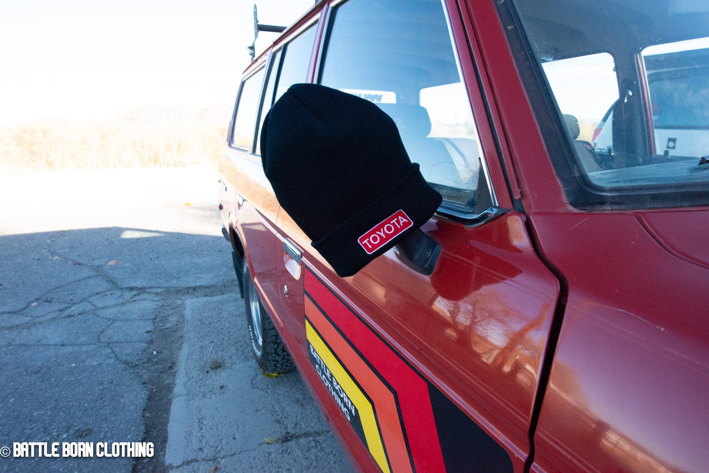 Shop Series Toyota Beanie - Shop Battle Born Clothing