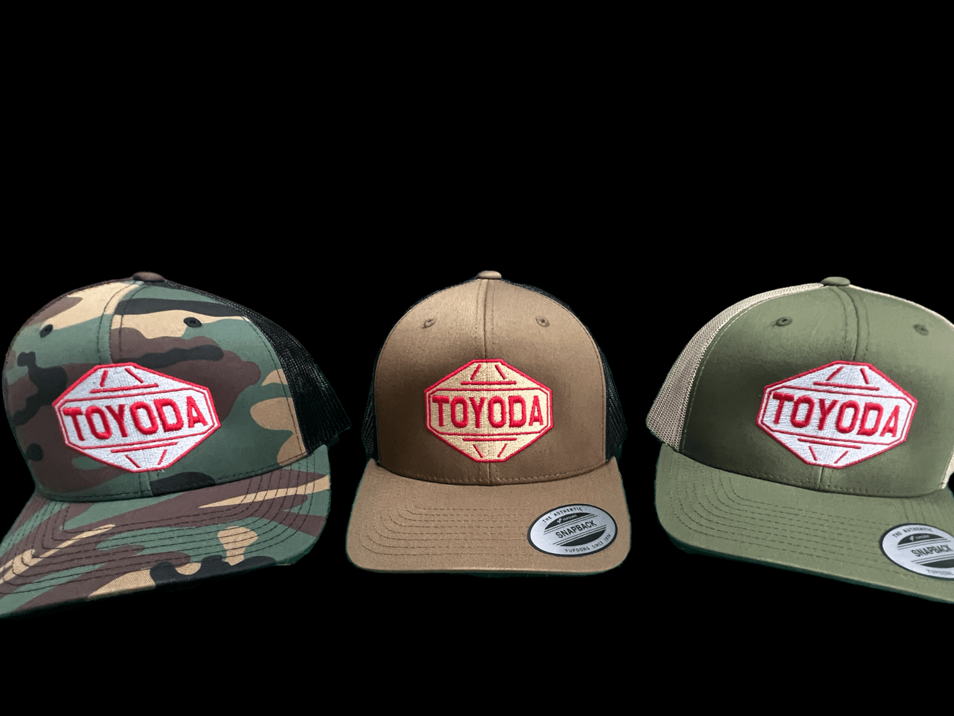 Throwback Toyoda Trucker Hat - Shop Battle Born Clothing