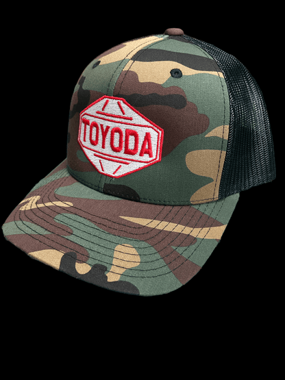 Throwback Toyoda Trucker Hat - Shop Battle Born Clothing