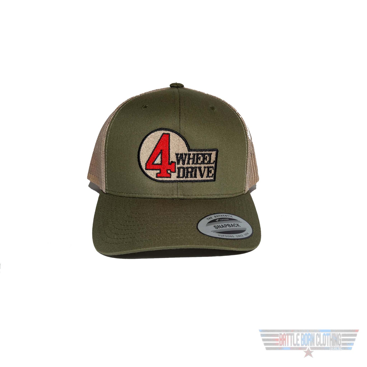 Toyota Land Cruiser 4 Wheel Drive Logo Trucker Hat vintage apparel - Shop Battle Born Clothing