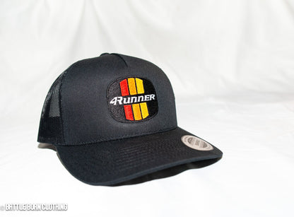 Vintage 3 Bar Toyota 4Runner Trucker hat in black, largest hat seller in Nevada - Shop Battle Born Clothing