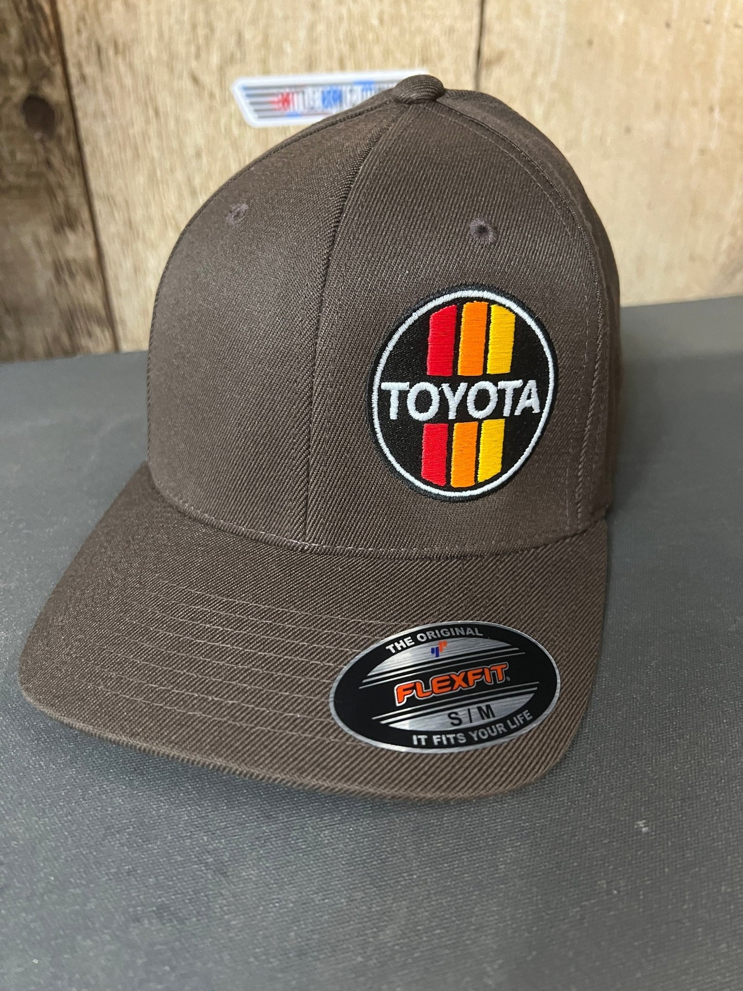Vintage Toyota Logo Flexfit Hat - Shop Battle Born Clothing